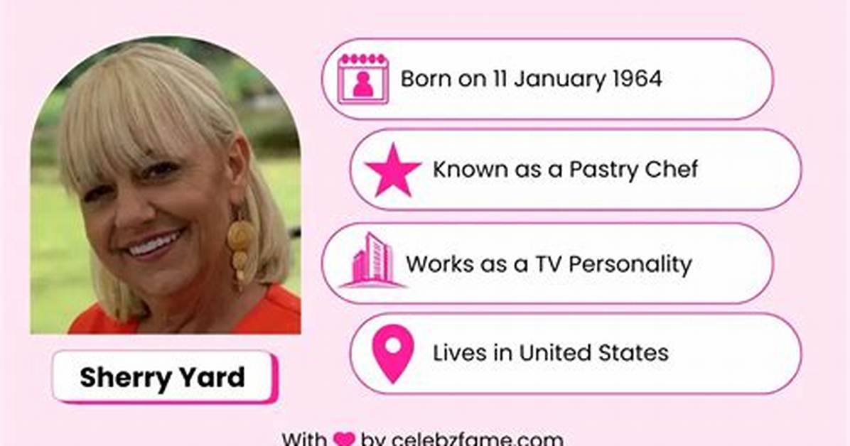 Sherry Yard Husband, Married, Children, Bio, Net Worth, Family, Health