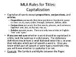 Should Black Be Capitalized Mla?