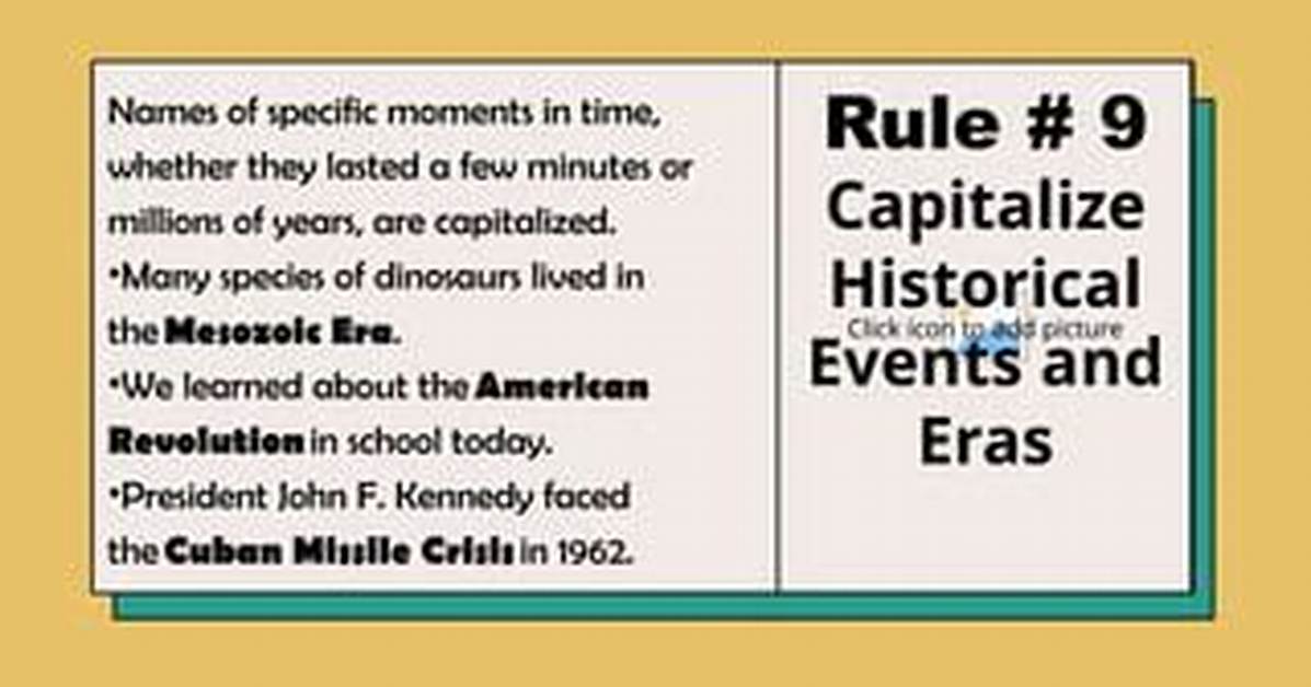 Should Dinosaurs Be Capitalized?