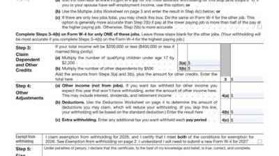 Should I Claim Dependents on My W-4 Form?