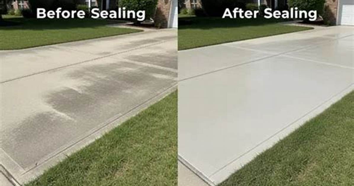 Should I Seal My Concrete Driveway After Pressure Washing?