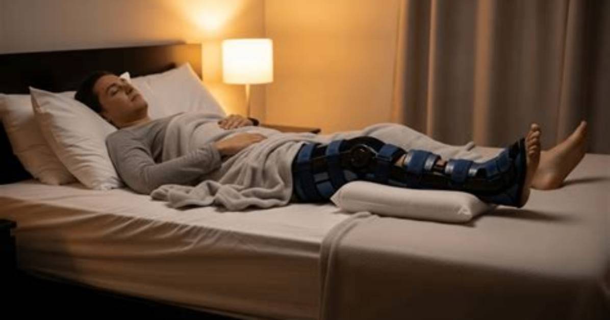 Should I Sleep with My Acl Brace on?