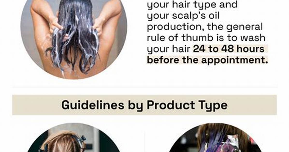 Should I Wash My Hair Before the Hairdressers?