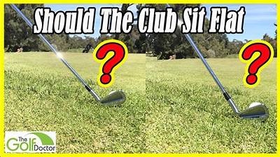 Should Irons Sit Flat at Address?