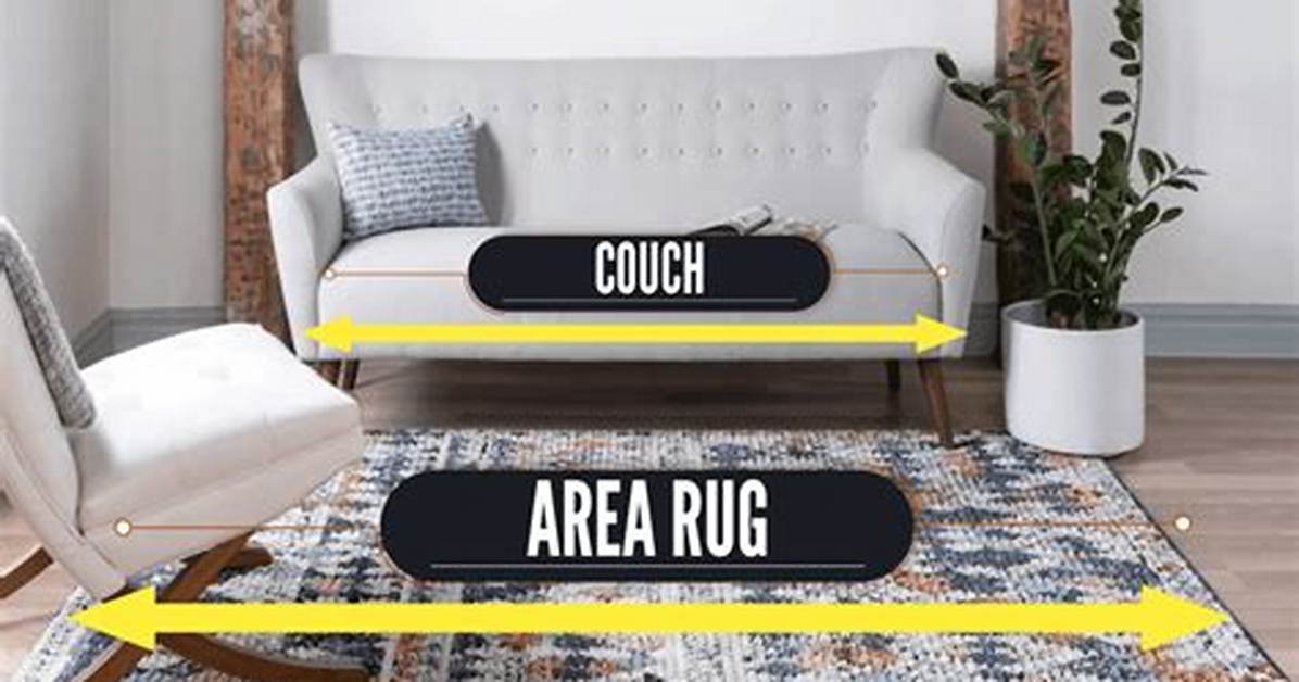 Should Rug Be Wider Than Couch?