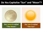 Should Sun Be Capitalized?