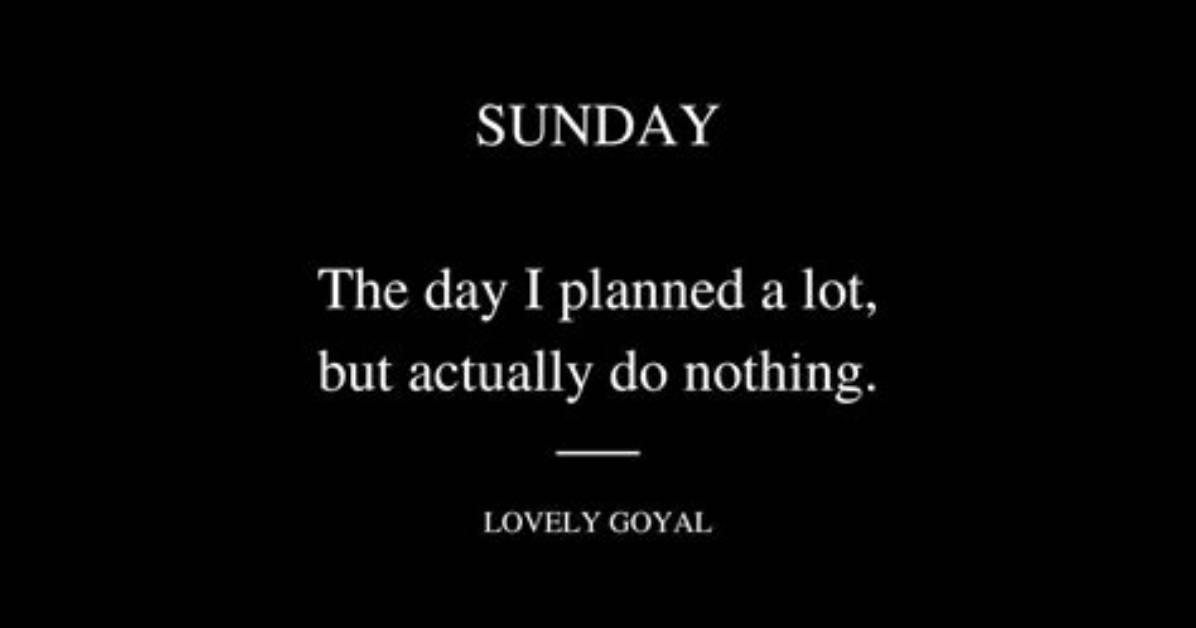 Should We Do Unnecessary Work on Sunday?