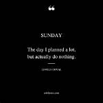 Should We Do Unnecessary Work on Sunday?