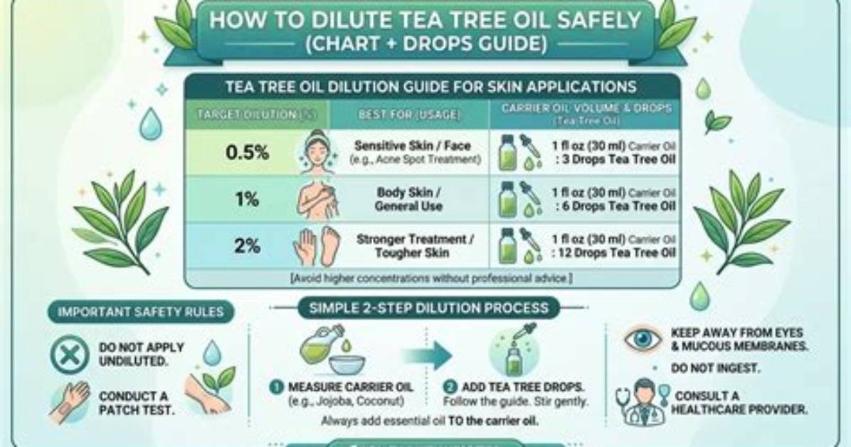 Should You Dilute Tea Tree Oil?