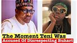 Singer, Teni Accused of Disrespecting Buhari During Award Presentation