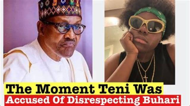 Singer, Teni Accused of Disrespecting Buhari During Award Presentation
