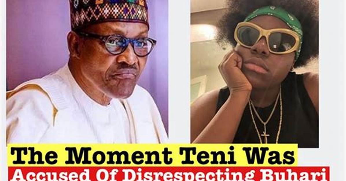 Singer Teni Accused of Disrespecting