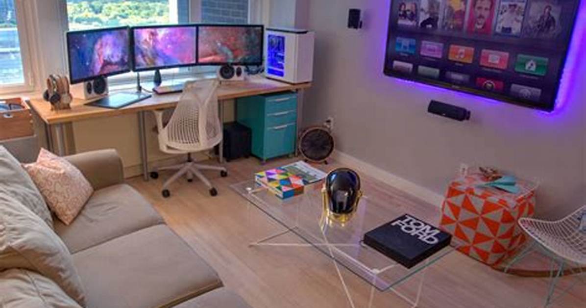 Small Apartment Gaming Setup Maximize Your Space for Ultimate Gaming