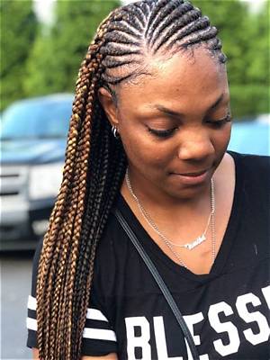 Small Braids Going to the Back: a Stylish and Versatile Hair Trend