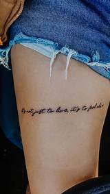 Small Front Thigh Tattoos: a Trendy Expression of Art and Identity