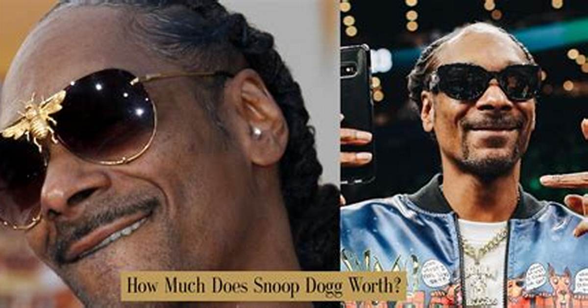 Snoop Dogg S Net Worth How Much Money Does The