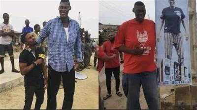 "So Sad": Nigeria's Tallest Man Afeez Agoro Dies at 48, Fans Mourn Him