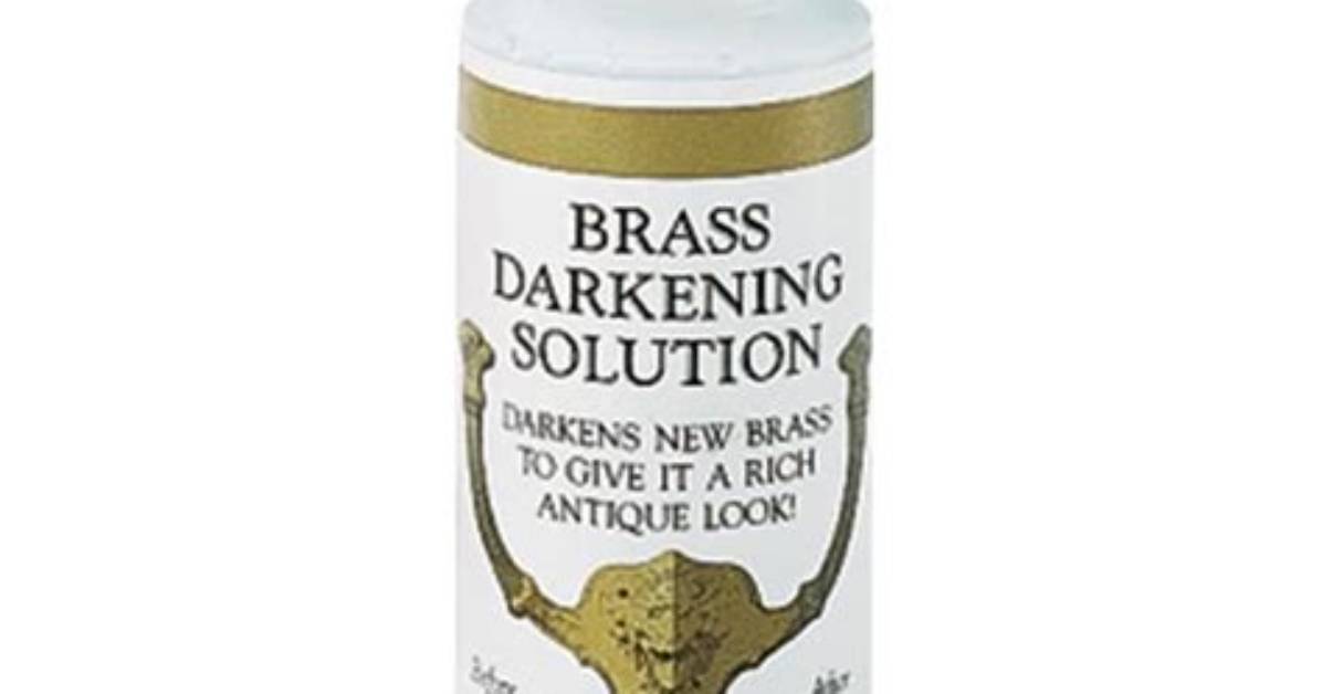 Solution for Darkening Brass