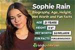 Sophie Rain Height: Amazing Facts & Stats