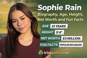 Sophie Rain Height: Amazing Facts & Stats