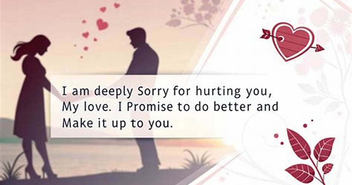 Sorry Quotes in Love