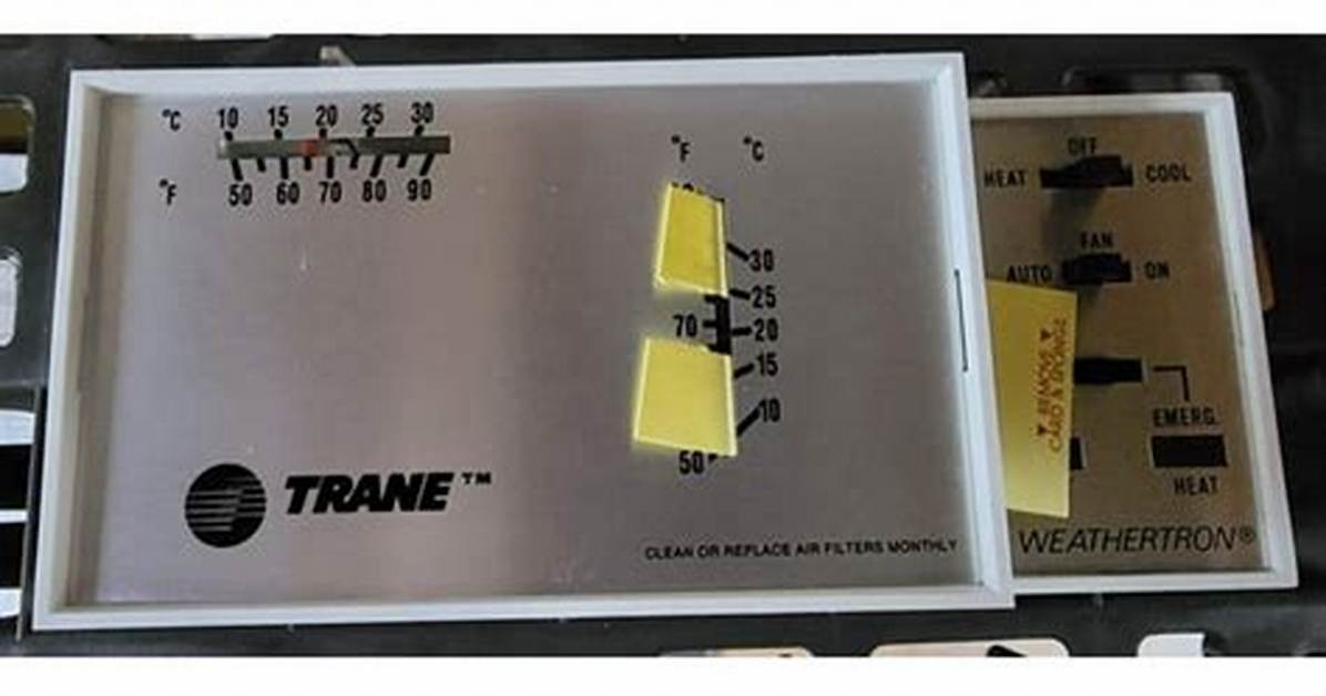 Specs for the Trane Weathertron