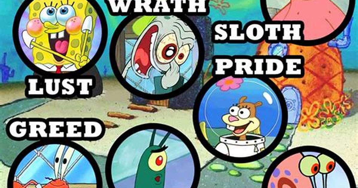 Spongebob and the 7 Deadly Sins: an in-Depth Analysis