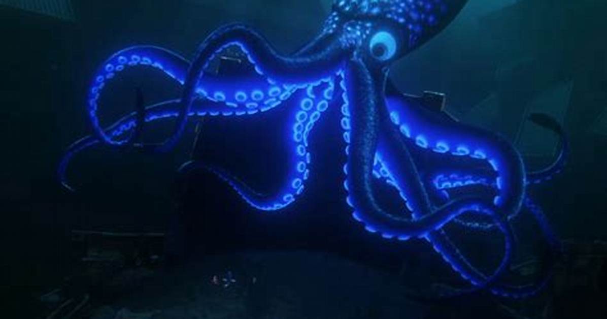 Squid from Finding Nemo: the Hidden Star of the Ocean