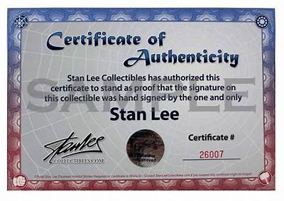 Stan Lee Autograph: a Tribute to Comic Book Legend