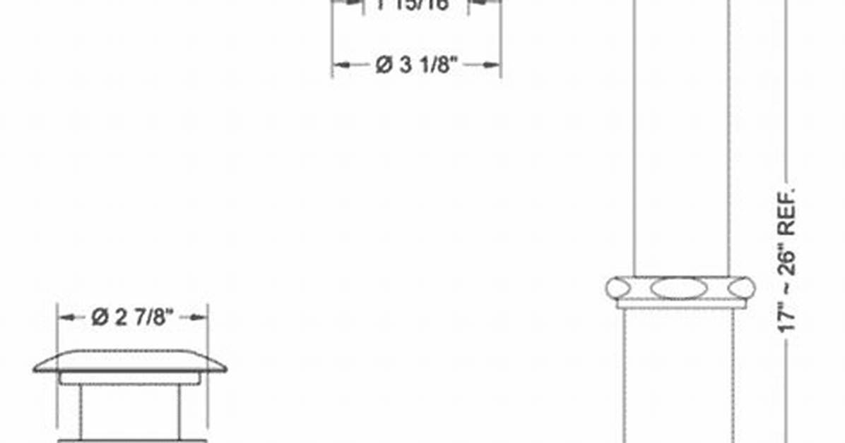 Standard Bathtub Drain Dimensions | Homesteady