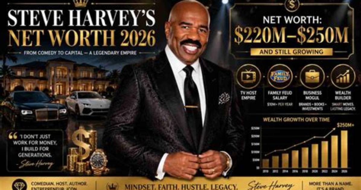 Steve Harvey S Fortune Unveiling His Net