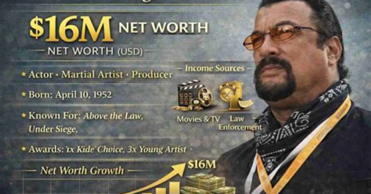 Steven Frederic Seagal Net Worth