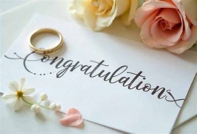 Stunning Congratulations Wedding Images to Celebrate Love