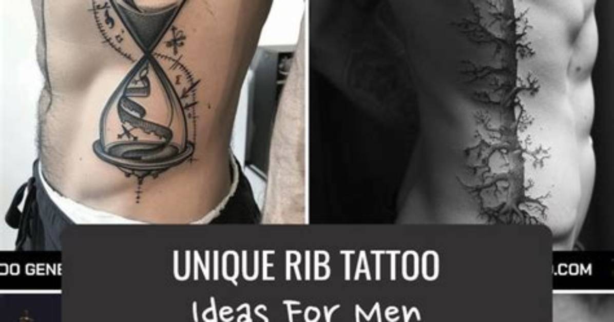 Stunning Rib Tattoos for Men: Design Ideas & Inspiration
