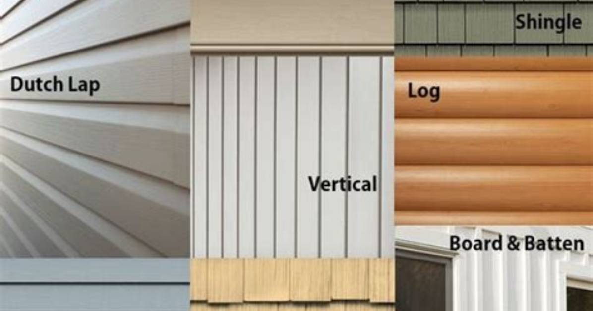 Styles of Masonite Siding