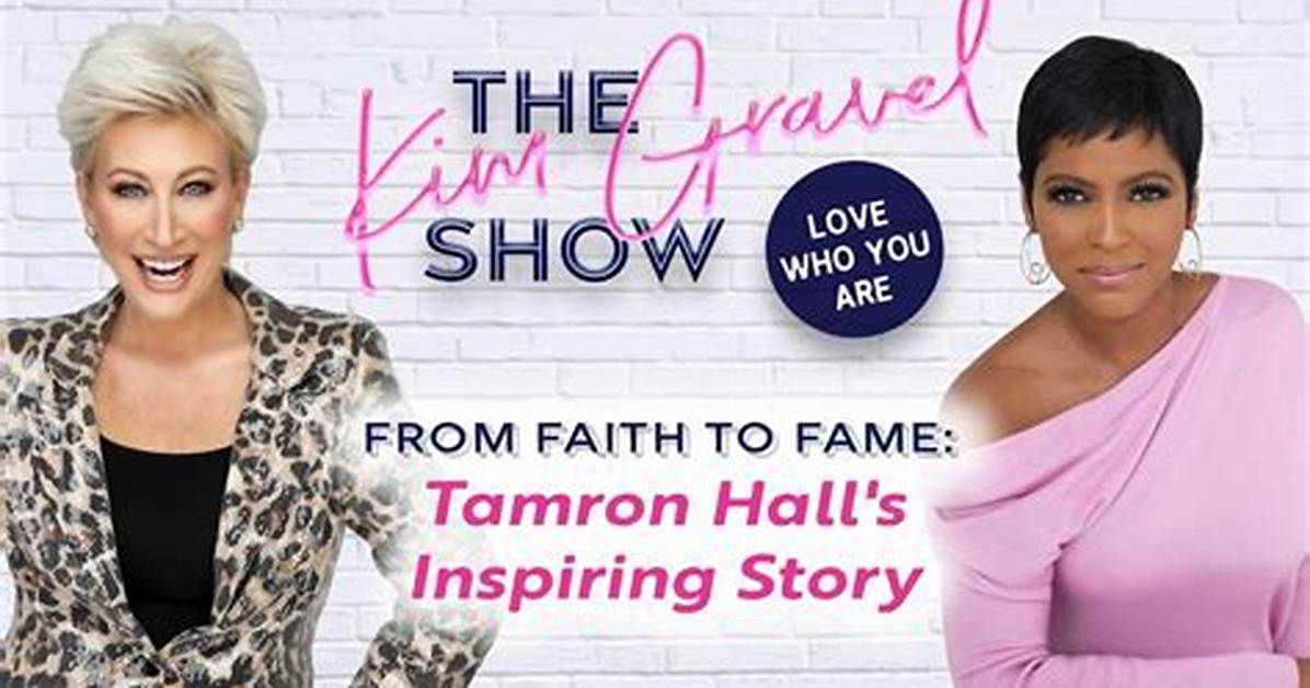 Tamron Hall: Inspiring Stories & Interviews