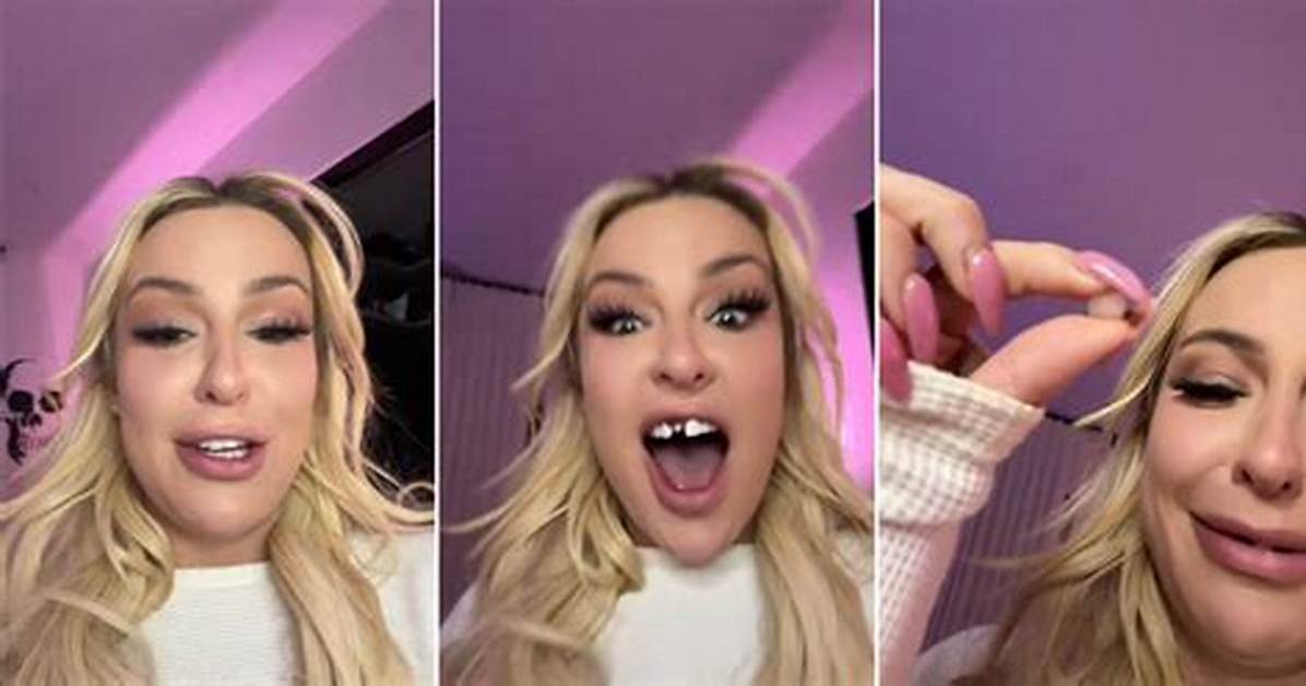 Tana Mongeau Showed off Veneers to Her Followers By