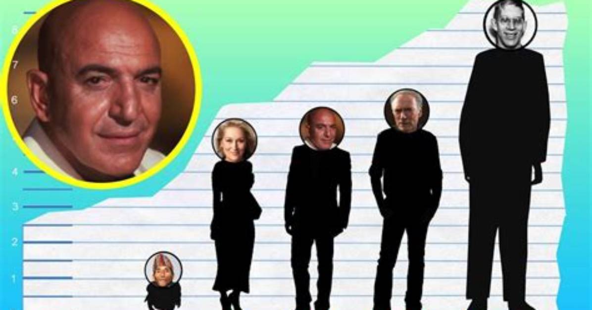 Telly Savalas Height - How Tall Was He?