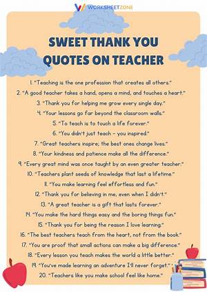 Thank You Quotes for Teachers from Parents: Heartfelt Expressions of Gratitude