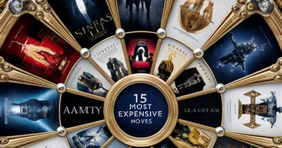 The 15 Most Expensive Movies Ever