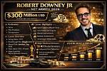 The Astonishing Net Worth of Robert Downey Jr. Revealed
