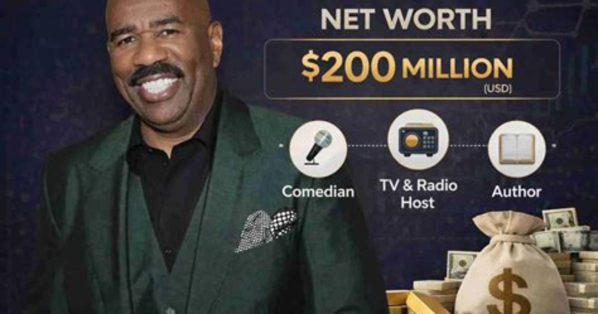 The Astounding Wealth of Steve Harvey: a Fortune Beyond Belief