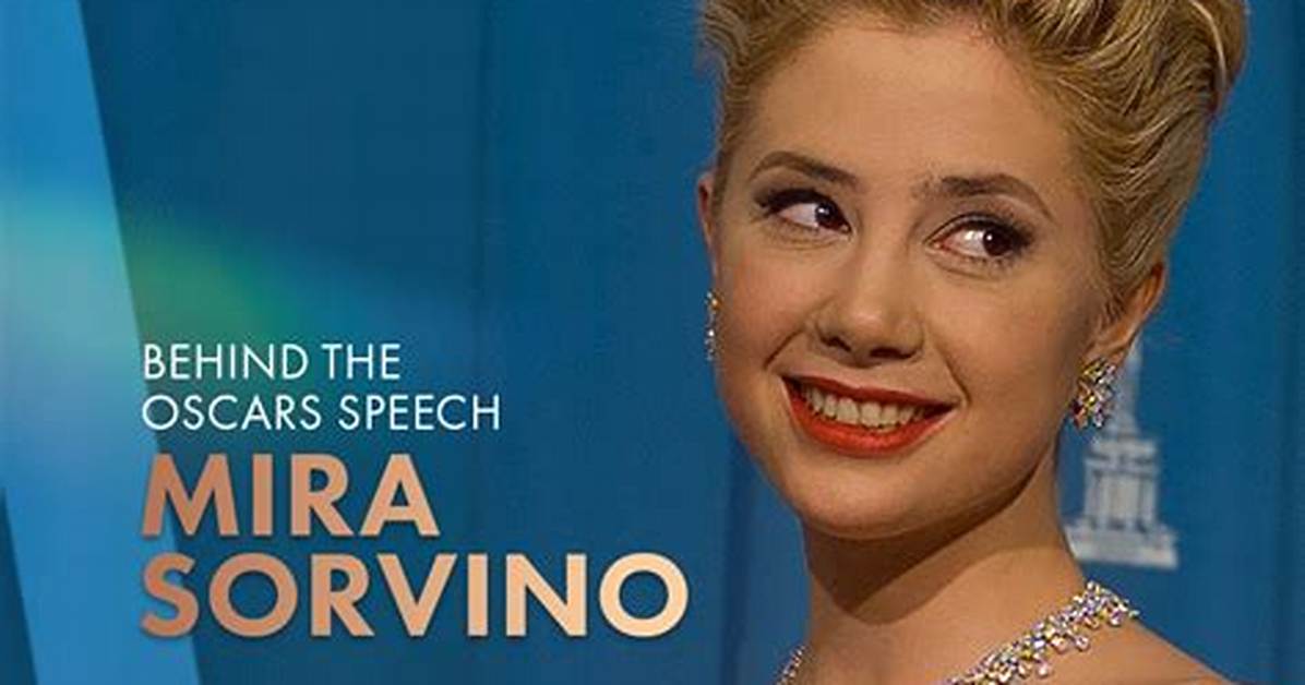 The Award-Winning Career of Actress Mira Sorvino: a Legacy of Talent and Impact