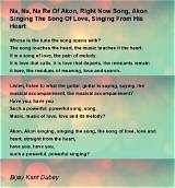 The Best Akon Lyrics About Love