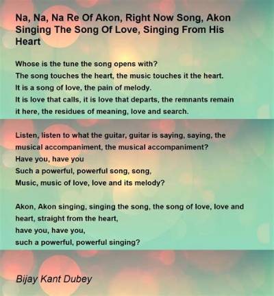 The Best Akon Lyrics About Love