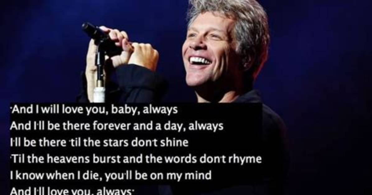 The Best Bon Jovi Lyrics About Love And