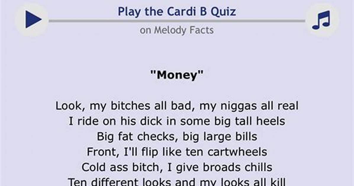 The Best Cardi B Lyrics About Authenticity