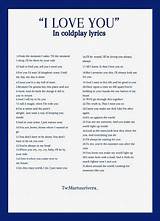 The Best Coldplay Lyrics About Love