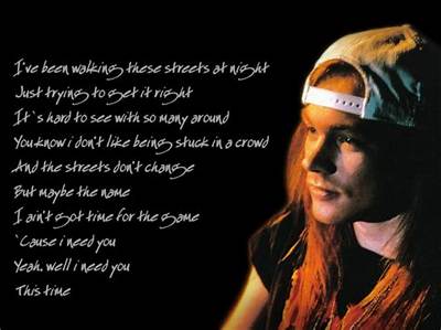 The Best Guns N’ Roses Lyrics About Glamour