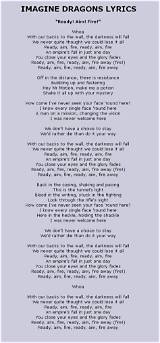 The Best Imagine Dragon Lyrics About Hope